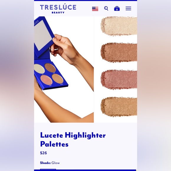 Treslúce Highlighter Pallet by Becky G - Picture 4 of 5